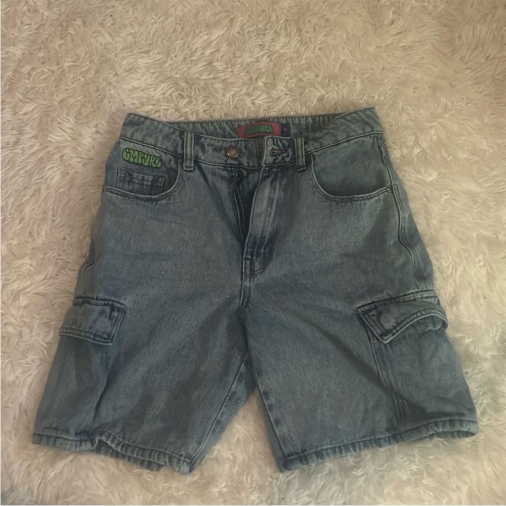 Empyre Light Blue Jean Shorts